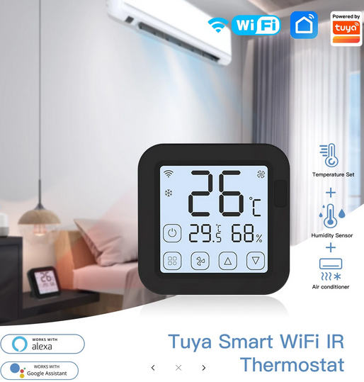 Smart termostat MOES S16Pro IR AC Controller WiFi Tuya