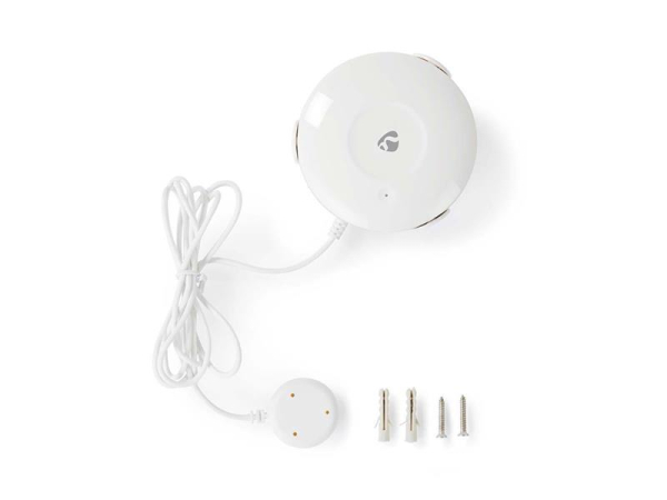 Smart WiFi vandlækagedetektor NEDIS WIFIDW10WT Tuya Smartlife