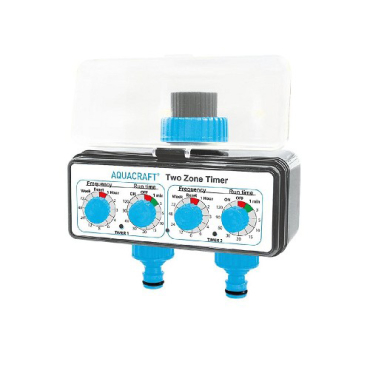 Vandingsur AQUACRAFT 290160 med 2 programmerbare ventiler og lav batteriindikator
