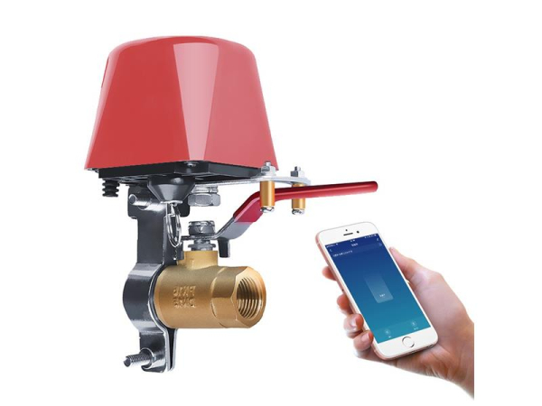 Motoriseret ventilaktuator L3 WiFi Tuya NOUS, 12V / 1A, 1.6 MPa, Kompatibel med Alexa og Google Assistant