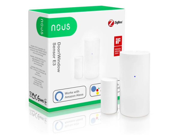 Smart detektor til dør/vindue NOUS E3 ZigBee Tuya