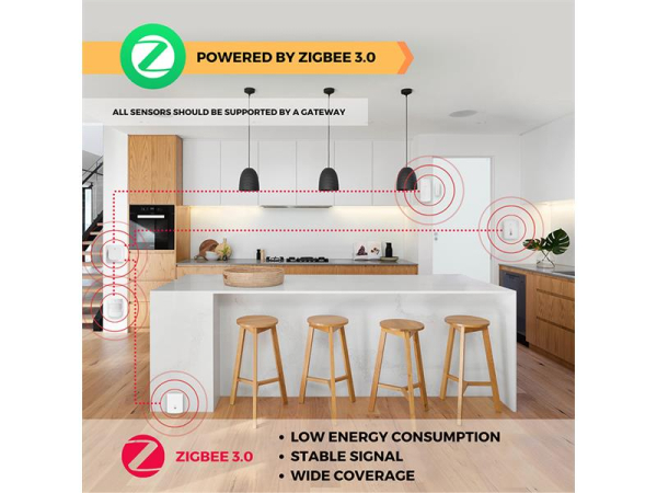 Smart detektor til dør/vindue NOUS E3 ZigBee Tuya