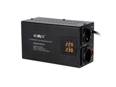 Spændingsstabilisator SER-2000-W KEMOT 2000 VA, 230 V