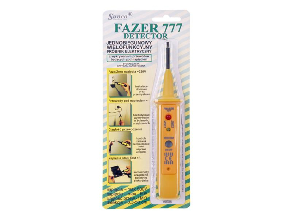 Tester Fazer 777 detector