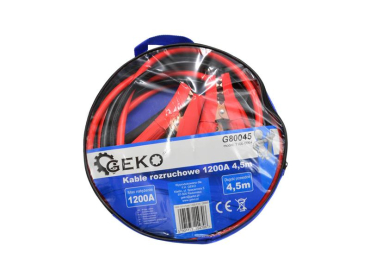 Startkabler 1200A 4.5m GEKO G80045