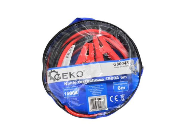 Starter cables 1500A 6m GEKO G80048