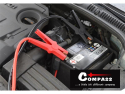 Starter cables 350A 3,5m COMPASS TÜV/GS DIN72553-25