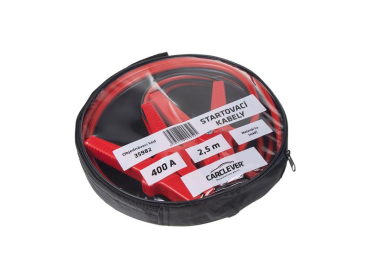 Startkabler 400A 2,5m 100% kobber CARCLEVER 35982