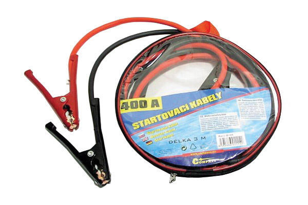 Startkabler 400A 3m 100% kobber COMPASS 01114