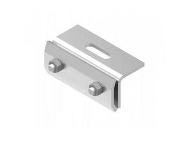 Lav tagbeslag til foldetag TIPA - Dimensioner: 40 x 40 x 100 mm