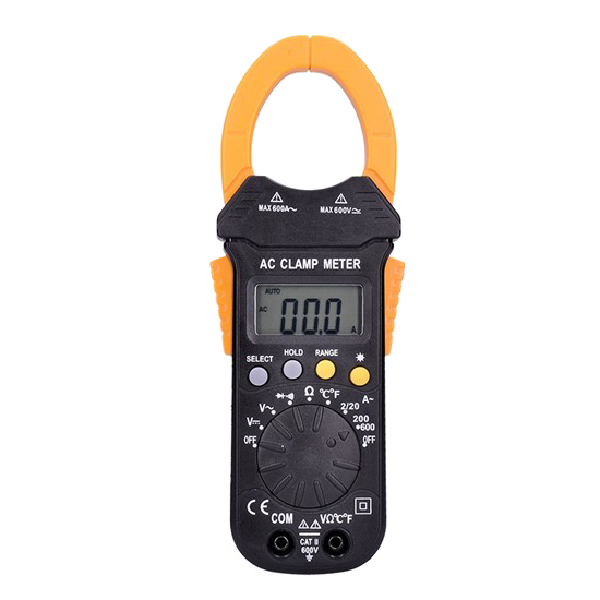 Clamp multimeter SOLIGHT V50