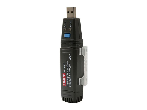 Datalogger til temperatur, fugtighed og lufttryk UNI-T UT330C USB