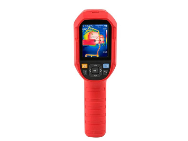 Termokamera UNI-T UTi720A med IR-opløsning 256x192, temperaturområde -20°C til +400°C, IP65