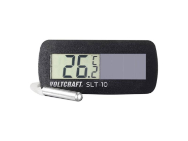 Indbygget solcelledrevet termometer VOLTCRAFT SLT-10