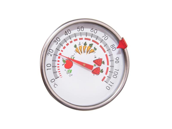 Svejsetermometer med klips og gummiprop ORION, 0 °C til 110 °C, rustfrit stål, glas, aluminium, gummi