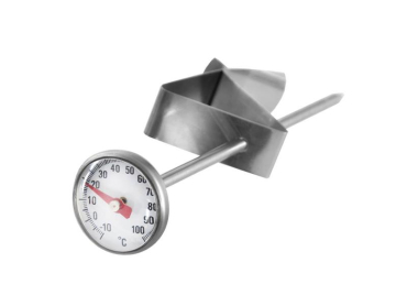 Køkkentermometer ORION til madlavning, rustfrit stål, -10 °C til 100 °C, 14 cm