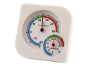Termometer og hygrometer HADEX analog, 75 x 75 x 10mm, –20 til 50 °C (± 1 °C), 0 - 100% (± 5%)