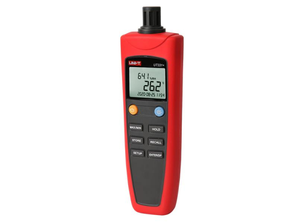 Termometer og hygrometer UNI-T UT331+ med høj nøjagtighed og datalagring