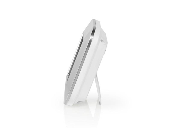 Termometer og hygrometer NEDIS KATR105SI med touchskærm, magnet og alarm