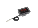 Digitalt termometer med termostat STU 46083, visning af aktuel temperatur, justerbar relæudgang, 12V DC, -50 til +110 °C