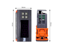 SHT2000 Digital termostat og hygrostat, 110-230VAC strømforsyning - HADEX