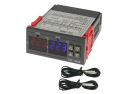 Digital dobbelt termostat HADEX STC-3008, temperaturområde -55~120°C, 230V AC
