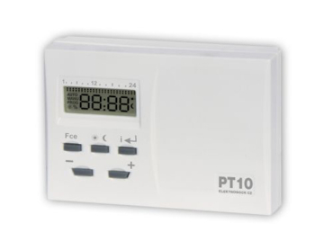 Termostat PT10 ELEKTROBOCK digital med 4 daglige temperaturændringer
