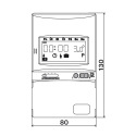 Termostat PT21 ELEKTROBOCK med energibesparende program og nem installation