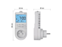 Thermostat EMOS P5660FR socket