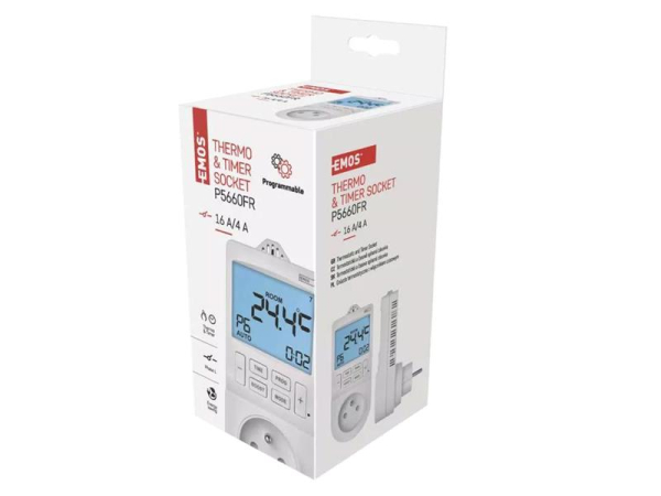 Thermostat EMOS P5660FR socket