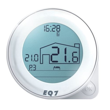 Intelligent Termostat Euroster Q7 Programmerbar Dagligt, 9 Temperaturindstillinger
