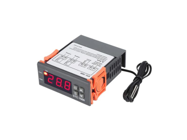 STC-1000 termostat til cirkulationspumpe - temperaturstyring med sensor, -50 °C til 99 °C, 220VAC