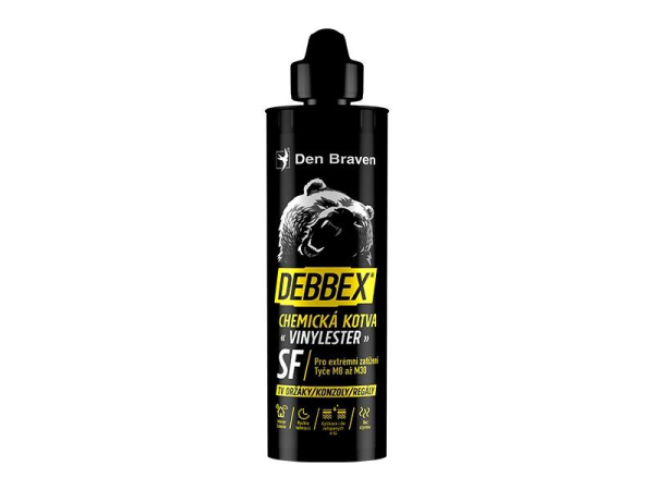 Kemisk anker DEBBEX SF VINYLESTER 410ml foliesystem DEN BRAVEN