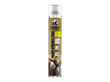 Skum uden fugtning DEBBEX NXP PROFI 750 lav ekspansion 750ml