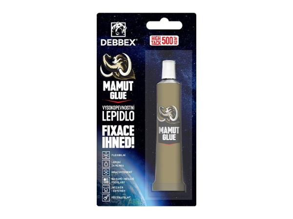 MAMUT HIGH TACK Lim DEN BRAVEN grå 290ml