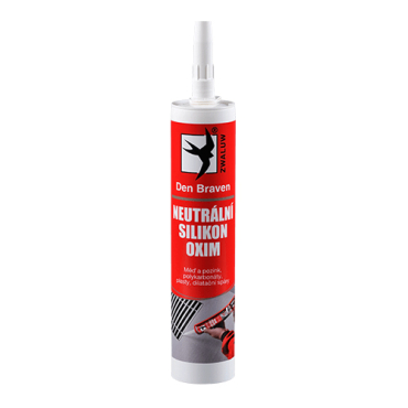 Neutral silikone DEN BRAVEN OXIM hvid 280ml