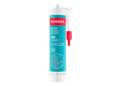 Neutral Sanitets Silicone PENOSIL 350 med svampehæmmere 310ml, transparent
