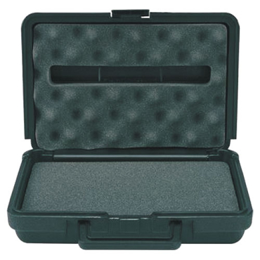 Universal måleudstyrstaske lille til Voltcraft måleinstrumenter - Robust plastikkuffert med skumindsatser, 265 x 190 x 70 mm