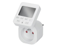 Digital ugentlig tidsafbryder SOLIGHT DT35, 230V/16A, LCD-display, 18 daglige cyklusser