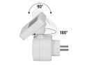 Digital ugentlig tidsafbryder SOLIGHT DT35, 230V/16A, LCD-display, 18 daglige cyklusser