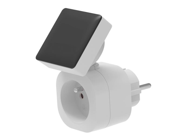 Digital ugentlig stikkontakt SOLIGHT DT36, omvendt LCD-display, 230V/16A