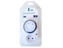 MF1 mekanisk daglig switch-stikkontakt GETI, programmerbar, 3500 W, 230 V AC