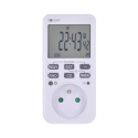Digital Ugekontakt SOLIGHT DT33 med Stort Baggrundsbelyst LCD Display, LED Indikator, 230V/16A