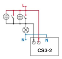 Timer til trappeopgange ELEKTROBOCK CS3-2 uden blokering