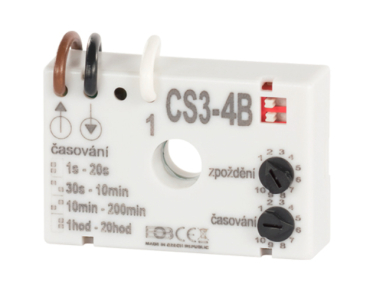 Timer til ventilatorer ELEKTROBOCK CS3-4B med forsinkelse uden nultråd
