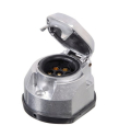 7-pin towbar socket COMPASS 07451 Alu
