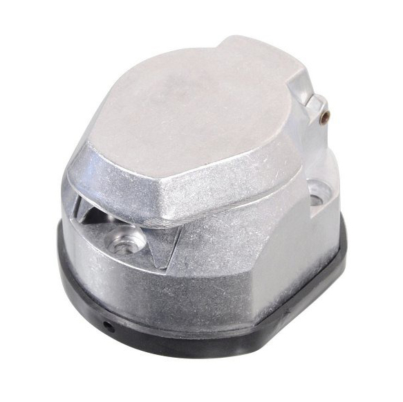 7-pin towbar socket COMPASS 07451 Alu