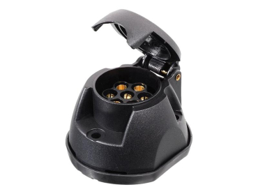 7-pin towbar socket with seal COMPASS 07449