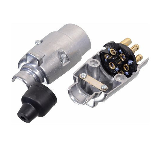 Towing device plug 7 pin COMPASS 07452 Alu
