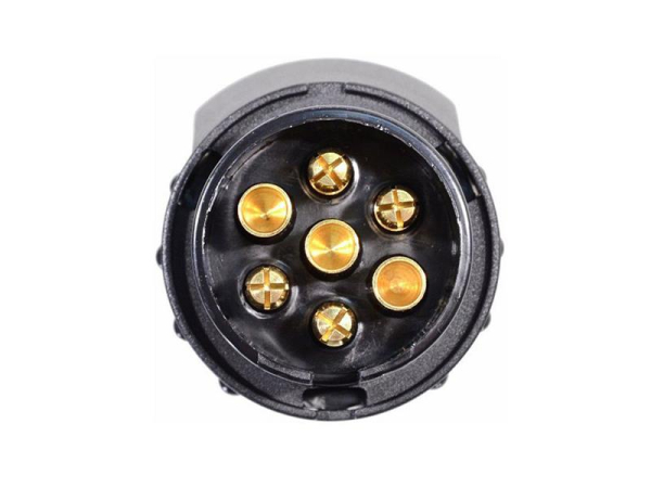 Reduktion 7-13 polet trækaflastning COMPASS 07441, plastadapter